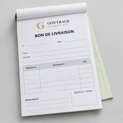 Carnet de bons de livraison autocopiant