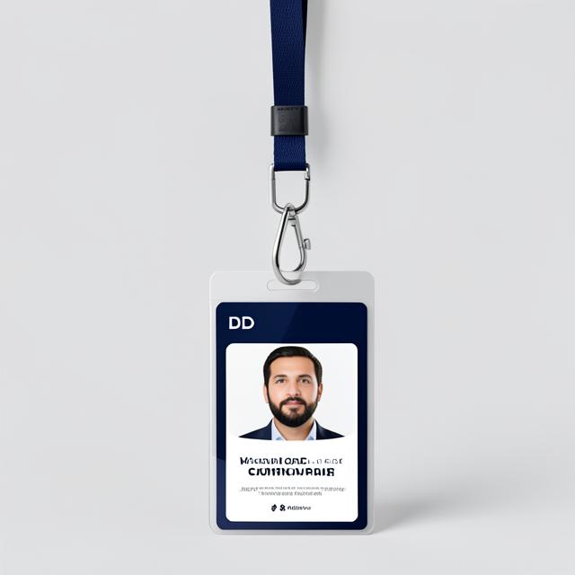 Badge professionnel