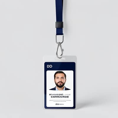 Badge professionnel