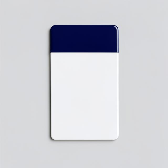 Badge simple en plastique